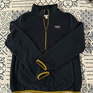 L.L. Bean fleece 1/2 zip sweater